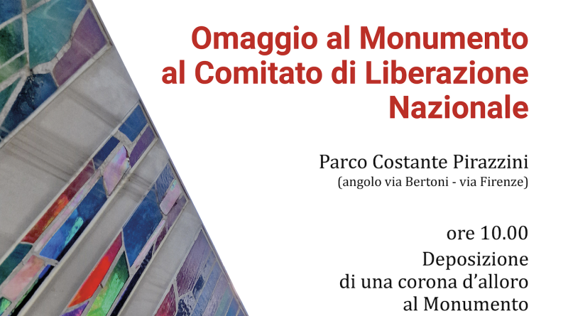 Cerimonia per il Comitato di Liberazione Nazionale